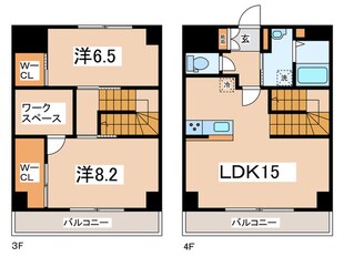 RURBAN HASHIMOTOの物件間取画像